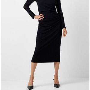 Simons La Contemporaine Black Maxi Skirt NWOT